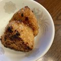 レインボーライス's cooksnap of when they made 魚焼きグリルで簡単焼きおにぎり.