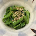 クック5NOFPV☆'s cooksnap of when they made 便秘解消！つるむらさきのおひたし.