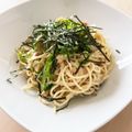 noacon's cooksnap of when they made ツナマヨみょうがパスタ.