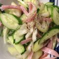 ベティ３'s cooksnap of when they made 簡単★キュウリとセロリのマリネ風サラダ.