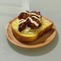 キンプリ's cooksnap of when they made 旨い(*´︶`*)照りチキマヨ トースト.