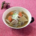 toraちゃん♪'s cooksnap of when they made ★びっくりの豚汁★.
