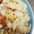 ブランシュkuu's cooksnap of when they made キャベツとゆで卵のサラダ.