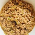 クックHB0OYQ☆'s cooksnap of when they made 豚そぼろの中華ふりかけ！略してブタチュー.
