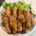 myanwoo's cooksnap of when they made 茄子の豚肉巻き甘辛タレ.