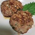 あみ2325's cooksnap of when they made 元ハンバーグ職人直伝！しそ豆腐ハンバーグ.