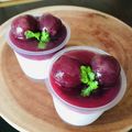 大きな栗の木のした's cooksnap of when they made 巨峰（葡萄）のゼリー＆ムースケーキ.