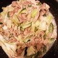 オデッタ's cooksnap of when they made 幼児食にも★豚肉と青梗菜のミルク炒め★.