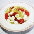 ＠迷子＠'s cooksnap of when they made プチトマトとモッツァレラの水玉カプレーゼ.