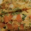 あゆたっくん's cooksnap of when they made たまご1個 にんじん青のり玉子焼き.