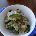 クック00Q0QZ☆'s cooksnap of when they made もやしは便利 もやし×きゅうり梅みそあえ.