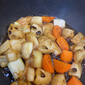 クック1DWX6D☆'s cooksnap of when they made 豚肉とれんこんの炒め煮.