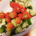 りこはるまこママ's cooksnap of when they made トマトとキュウリの中華ドレッシング和え.