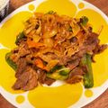 エル♀'s cooksnap of when they made ご飯がすすむ！牛肉のプルコギ風炒め.