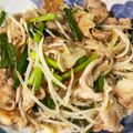 ナス系's cooksnap of when they made 豚バラのニラもやし炒め.