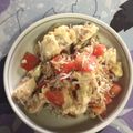 kanadidi's cooksnap of when they made トマトとしらすのごま油だれがけ豆腐.