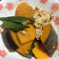 pikusuzu2's cooksnap of when they made 定番の♪豚肉とかぼちゃの煮物.