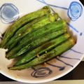 ハチ8コロ8's cooksnap of when they made ✿オクラのきんぴら✿.