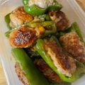 ネギがお好き's cooksnap of when they made 甘辛和風あんかけのピーマンの肉詰め.