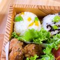 ❀akiko❀'s cooksnap of when they made お弁当に★たくあんと枝豆のごまおにぎり.