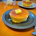 samakosama's cooksnap of when they made 厚焼きホットケーキ　セルクルとHMで♪.