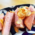 あなっつお's cooksnap of when they made 焼くだけ 超絶厚切りハムステーキ☆極厚.