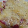 下つ弓張り's cooksnap of when they made かぼちゃとじゃがいものグラタン.