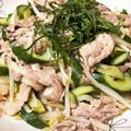 クックゆきぞう's cooksnap of when they made さっぱり★豚肉ときゅうりの梅だれ炒め.