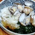 cyobindish's cooksnap of when they made アサリと新玉のあっさり冷麺.