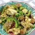 ＊＊ラテ＊＊'s cooksnap of when they made 我が家のゴーヤチャンプルー.