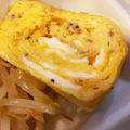 kumamother's cooksnap of when they made 小エビ入り卵焼き.