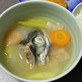 ★ゴンぎつね★'s cooksnap of when they made 簡単！秋の味覚秋鮭☺鮭のあら汁.
