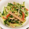 クックQPU4ZJ☆'s cooksnap of when they made 超簡単！きゅうりとカニカマのポン酢和え.