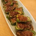 ゆう蔵ママ☆'s cooksnap of when they made 【覚え書き】ピーマンの肉詰め.