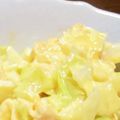 みゆみゆ44's cooksnap of when they made キャベツと半熟卵のサラダ♪.