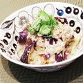 Dellaたん's cooksnap of when they made 茄子の梅ツナマヨ和え.