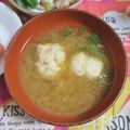 mmameco's cooksnap of when they made 味噌汁(すり身).
