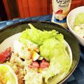 ダッフィーニーうに's cooksnap of when they made じゃが芋とひよこ豆のペイザンヌサラダ.