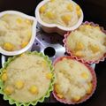 フレンチブルブル's cooksnap of when they made レンジで簡単♪コーンスープ蒸しパン.