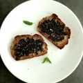 ひさかた's cooksnap of when they made いり胡麻蜂蜜オリーブオイル黒胡椒トースト.