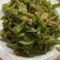 やなユミ's cooksnap of when they made ピーマンの簡単ごま和え【作り置き】.