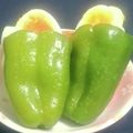 私市ビッキーズ津門巳's cooksnap of when they made “ピーマン丸ごとゆでたまご”.