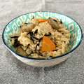 きっかママ's cooksnap of when they made ひじきとごぼうの炊き込みごはん.