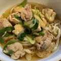 とちマメ's cooksnap of when they made 材料３つ！案外 簡単 本格 手打ちうどん.