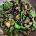 つくもぐ's cooksnap of when they made ナスとピーマンのじゃこ炒め.