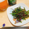 一番星寿美次郎's cooksnap of when they made 大和野菜＊ひもとうがらしのピリ辛炒め.