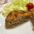 maki_08's cooksnap of when they made 餃子のタネをアレンジ☆餃子メンチカツ.