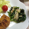 maki_08's cooksnap of when they made レンジで簡単♪ほうれん草とえのきのナムル.