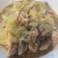 ＭＩ−ＳＡＮ's cooksnap of when they made 春キャベツと鶏肉の白だし炒め.