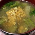 こたらパッド's cooksnap of when they made 毎日のお味噌汁に、スプーン１杯のきな粉♡.